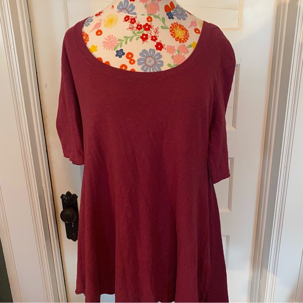 Burgundy Red Tunic